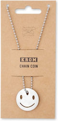 Krom Chain Coin Necklace