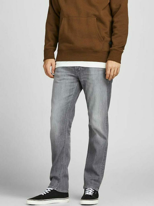 Jack & Jones Pantaloni Blugi pentru Bărbați Slim Fit Straight Grey