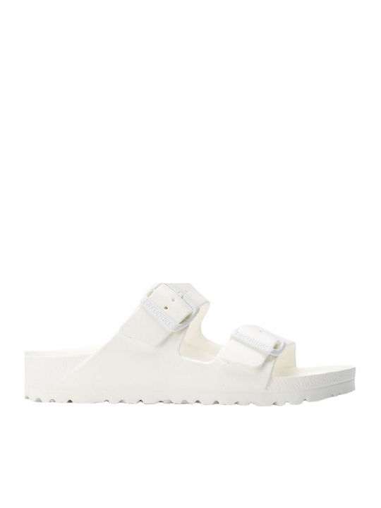 Birkenstock Arizona Eva Men's Slides White