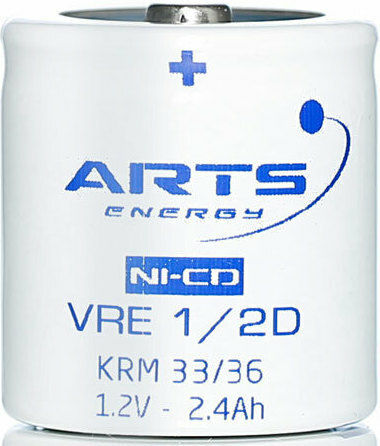 Saft VRE 1/2 D Wiederaufladbare Batterie Ni-Cd 2400mAh 1.2V 1Stück