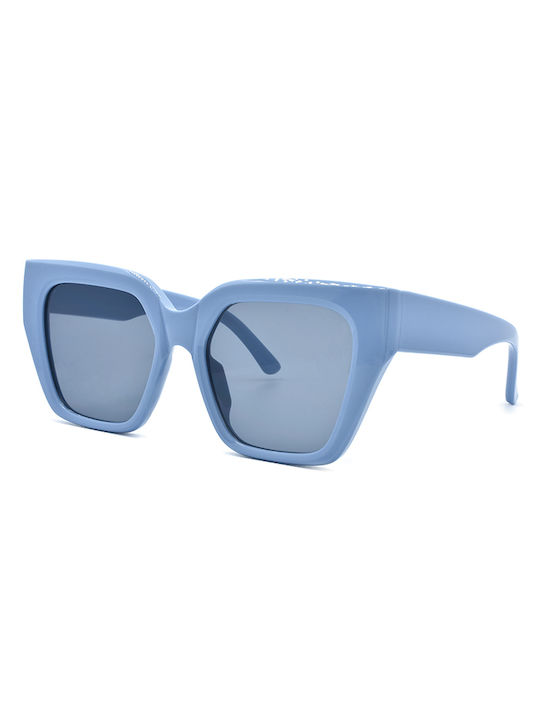 Awear Slik Women's Sunglasses with Blue Plastic Frame and Blue Lens