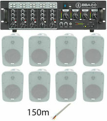 Sirus 4 Room Bundle L Σετ Ηχείων Λευκά