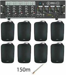 Sirus 4 Room Bundle L Σετ Ηχείων Μαύρα