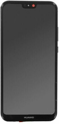 Οθόνη με Μηχανισμό Αφής και Πλαίσιο για Huawei P20 Lite (Μαύρο)