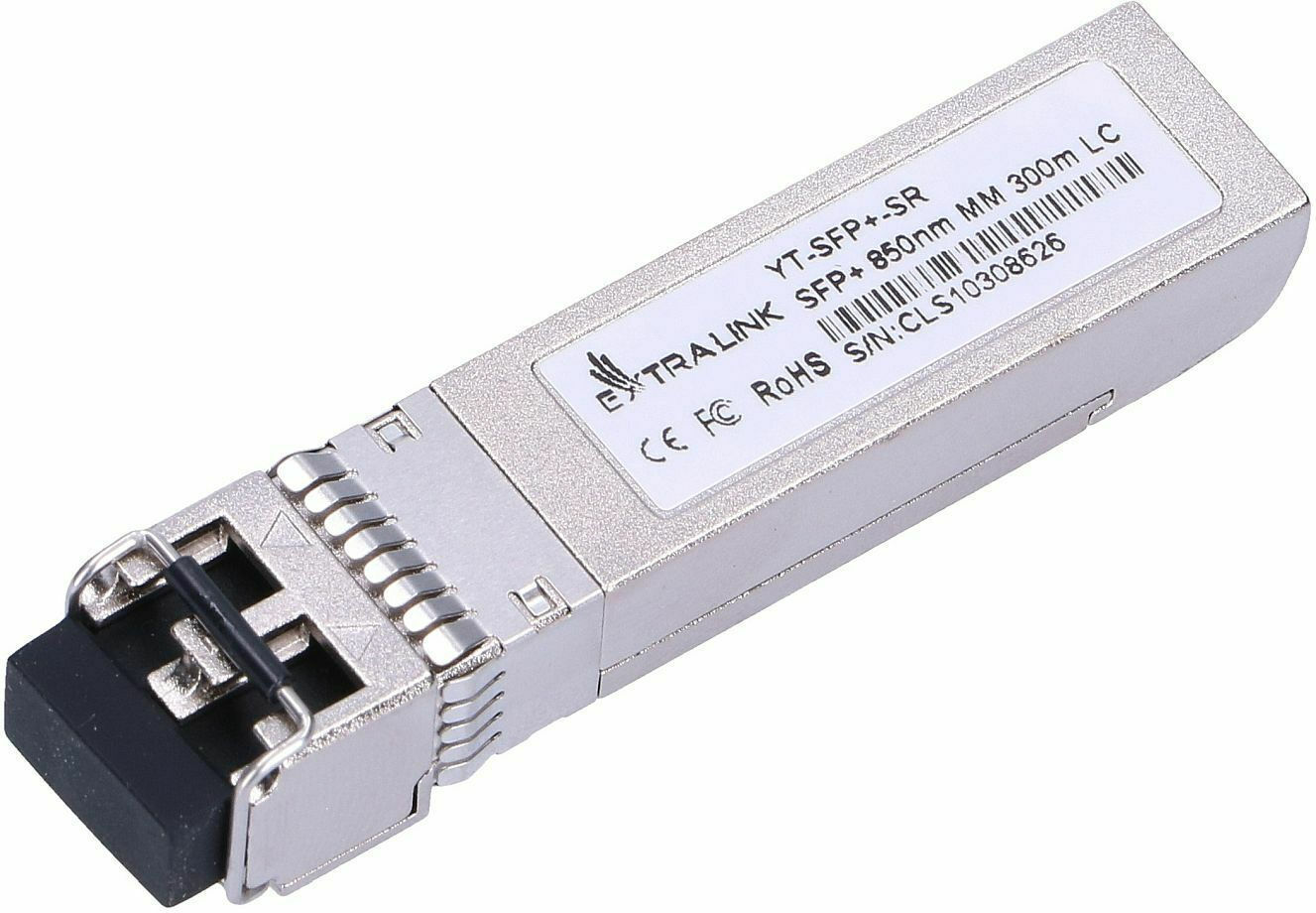 Extralink Transceiver SFP+ 10G SFP+ Module 10Gbps, LC/UPC, 850nm, 300m