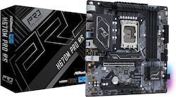 ASRock H670M Pro RS Mainboard Micro ATX mit Intel 1700 Sockel