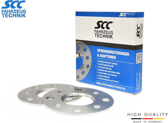 SCC Wheel Spacer 5mm (4x100) for BMW Series 3 for Volkswagen Golf / Passat for Audi 80 2pcs