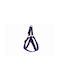 Pet Interest Нагръдник за куче Type A Лилав X-Small 10мм x 26-40см 3215-XS