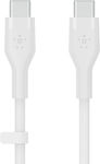 Belkin USB 2.0 Cable USB-C male - USB-C male 60W White 1m (CAB009bt2MWH)