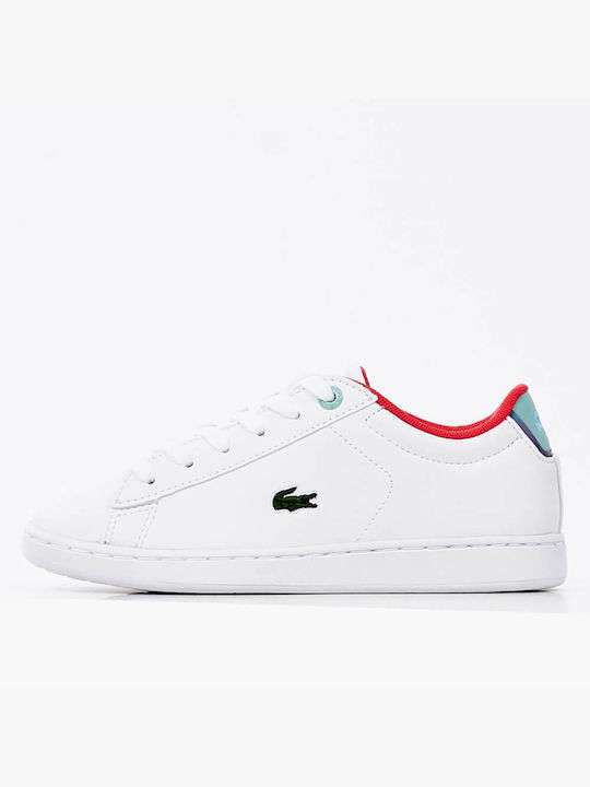 Lacoste Carnaby Evo Γυναικεία Sneakers Λευκά