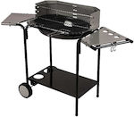 Somagic New York Charcoal Grill with Wheels and Side Surface 58x40cm