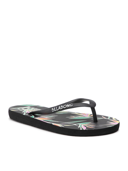 Billabong Dama Σαγιονάρες σε Μαύρο Χρώμα