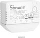 Sonoff MINIR3 Smart Ενδιάμεσος Διακόπτης Wi-Fi σε Λευκό Χρώμα