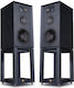 Linton Stand Set S019.31737 Paar Hi-Fi Lautsprecher Boden 200W 3 Anzahl von Fahrern B30xT36xH56.5cm. Schwarz