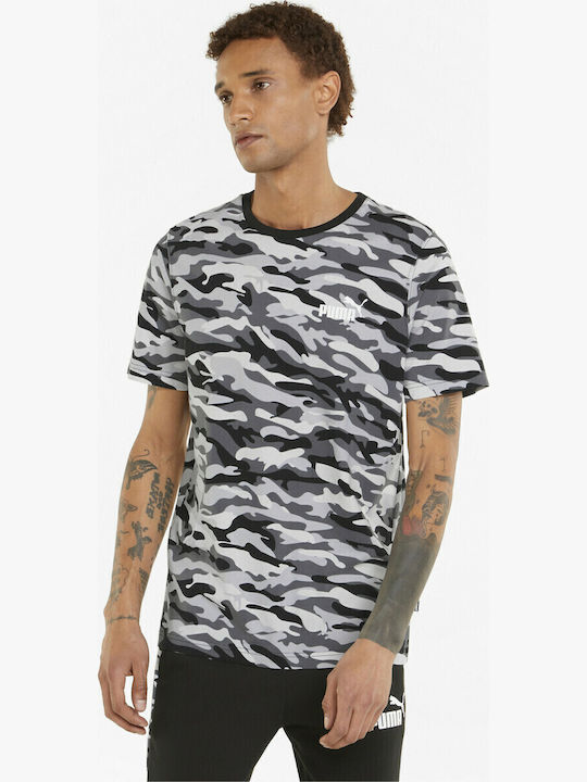 PUMA Herrenblusen Kurzarm T-Shirt Schwarz