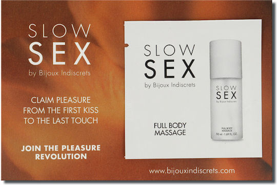Bijoux Indiscrets Slow Sex Full Body Масажно олио 2мл