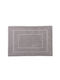 Nef-Nef Homeware Bath Mat Cotton Life 030607 Grey 50x70cm