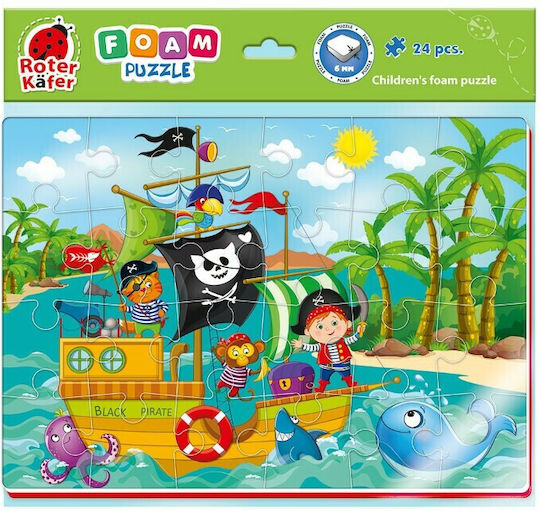 Puzzle pentru Copii Pirați pentru 3+ ani+ Ani 24buc Roter Kafer