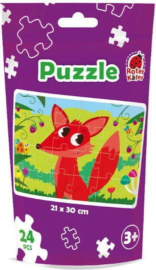 Kinderpuzzle On The Go Fuchs für 3+ Jahre alt+ Jahre 24pcs Roter Kafer