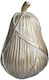 InTheBox Decorative Pear Tricot Poire made of Polyresin Gold 11.5x11.5x17.8cm 1pcs