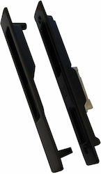 Domus DSL Lock for Sliding Aluminum Doors Black