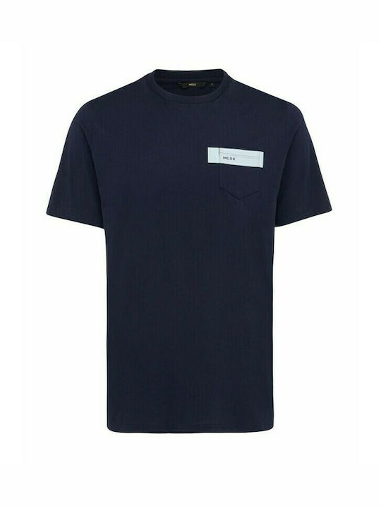 Mexx Fashion Ανδρικό T-shirt Navy Μπλε με Λογότυπο