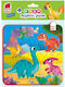 Kids Puzzle Δεινόσαυροι for 3++ Years 17pcs Roter Kafer