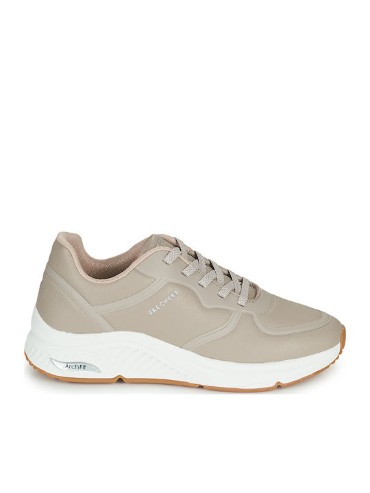 Arch Fit S-miles Damen Sneakers Taupe