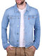 Herren Jeansjacke blau Jean