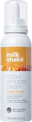 Milk Shake Color Whipped Beige Blond Milk Shake Color Whipped Beige Blond