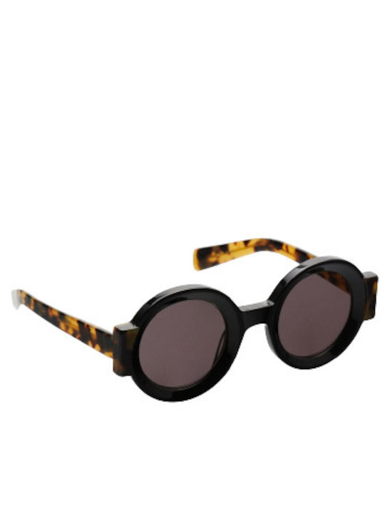 Kaleos Cappa Дамски Слънчеви очила с 001 Пластмасов Рамка и Черно Леща CAPPA 1