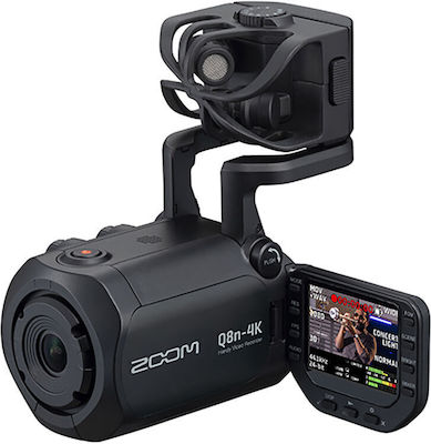 Zoom Camcorder 4K UHD Q8n-4K CMOS Sensor Recording to Memory card, HDMI