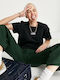 Flying V Women's Oversized T-shirt Black