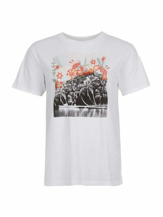 O'neill Damen T-shirt Weiß