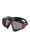 Seac Sonic Swimming Goggles Adults with Anti-fog Lenses Black