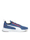 Flyer Runner Kids Sports Shoes Running with Laces Blue