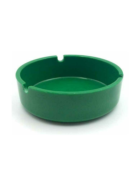 Homestyle Σταχτοδοχείο Τσιγάρου Ξύλινο Πράσινο 10x3,2cm