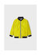 Mayoral Kids Bomber short Windproof Double Sided Yellow