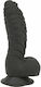 BMS Factory Addiction Ben Realistisches Dildo mit Hoden und Saugnapf Black 18cm