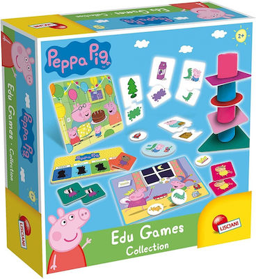 Lisciani Giochi Brettspiel Peppa Pig Edu Games für 1+ Spieler 2+ Jahre