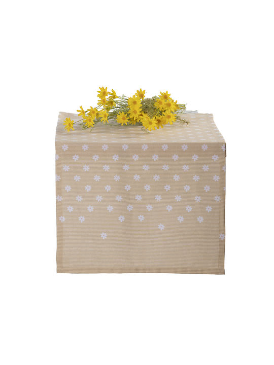 Nef-Nef Homeware Runner Daisy Жълт 45x140бр