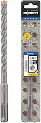 Alpen Drills Force X Four-Cutting Edge Drill Bit with SDS Plus Shank for Masonry 10