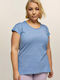 Bodymove Feminin Tricou Albastru deschis