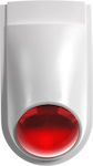 Maclean Energy Dummy Outdoor Alarm Siren with Red Light