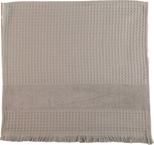 Nef-Nef Homeware Πετσέτα Σώματος Touch 70x140εκ. Beige Βάρους 330gr/m²