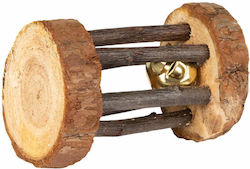 Flamingo Holzspielzeug Rolly Mit Glöckchen 7x5x5cm Flamingo Holzspielzeug Rolly Mit Glöckchen 7x5x5cm