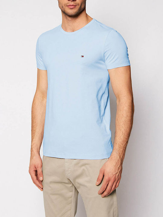 Tommy Hilfiger Men s T Shirt Monochrome Ciel MW0MW10800 DY5