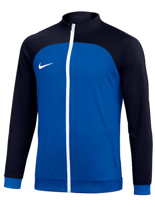 Nike Academy Pro Ανδρική Φούτερ Ζακέτα Dri-Fit Μπλε