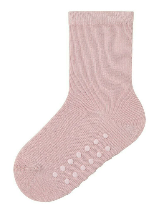 Name It Rutschfeste Lange Kindersocken Rosa