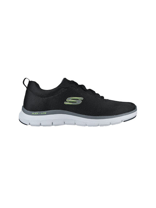 Flex Advantage 4.0 Ανδρικά Αθλητικά Παπούτσια Running Μαύρα